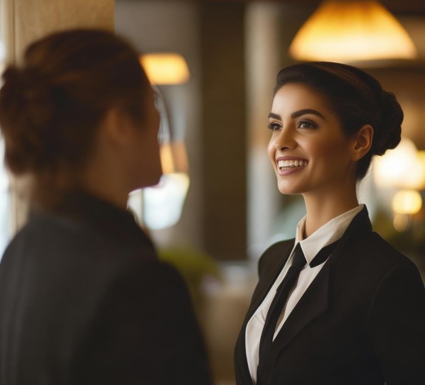 酒店服务礼仪宣传，专业而贴心，服务之光照亮您的人生。