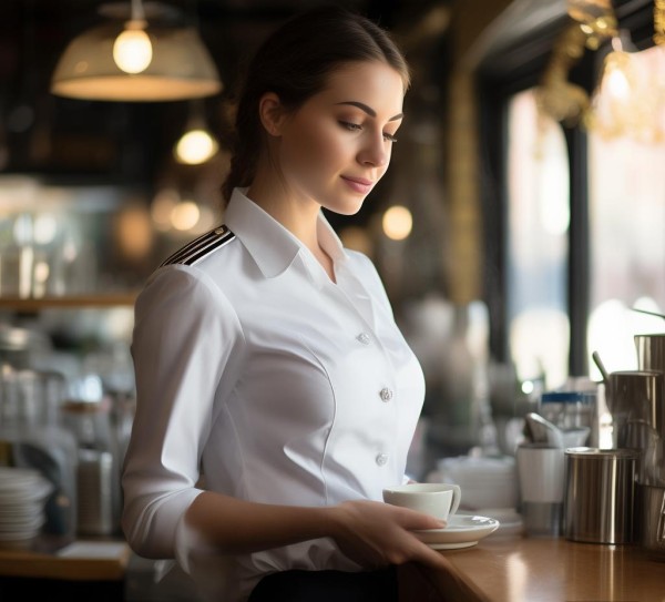 服务员服,专业技能的象征 服务员服,专业技能的象征